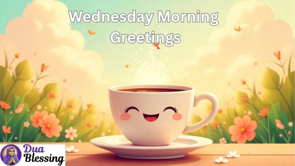 Wednesday morning cute coffee art.