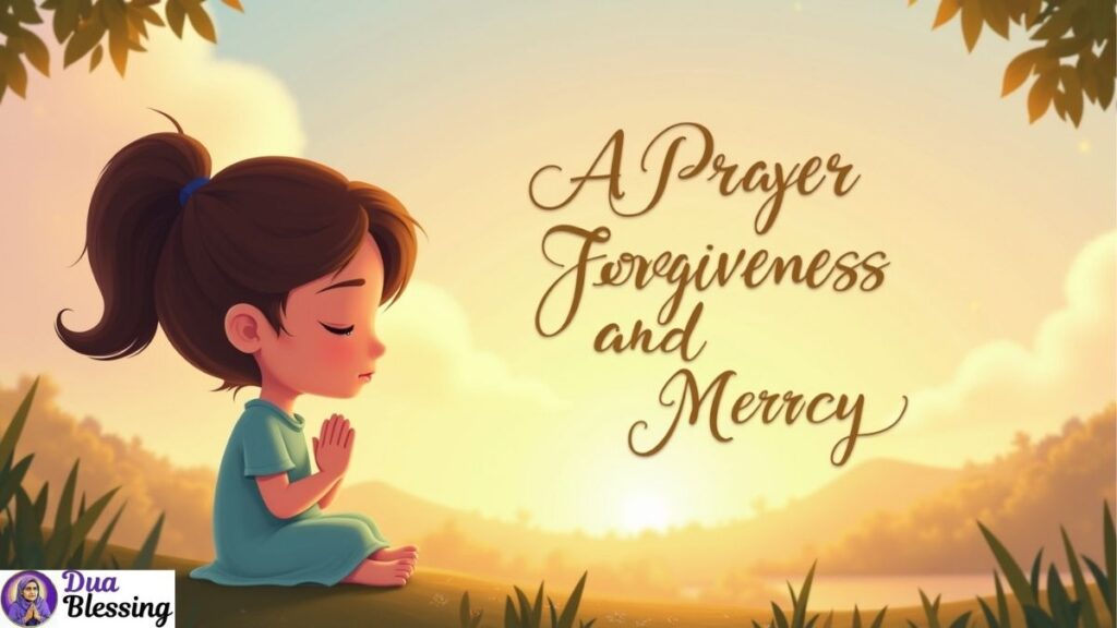 Prayer for forgiveness and mercy.