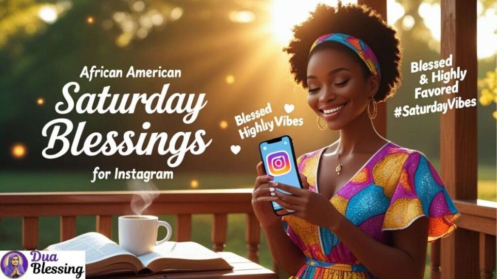 African American Saturday Blessings Captions for Instagram.