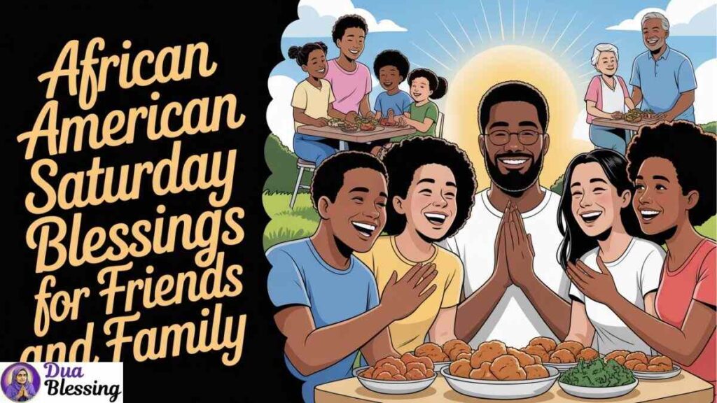 African family Saturday blessing.
