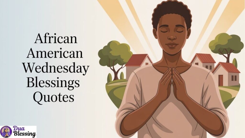 African American Wednesday blessings Quotes.