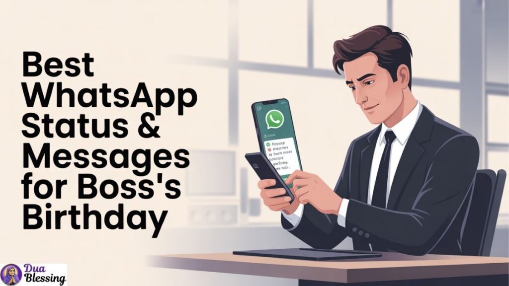 Best WhatsApp status for boss birthday.