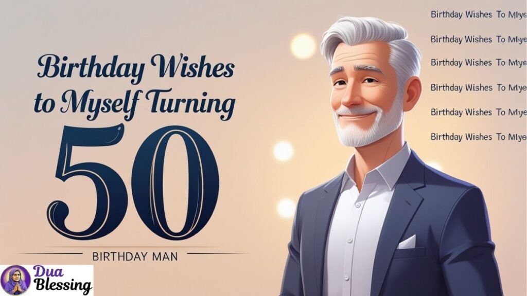 Birthday wishes to myself turning 50.