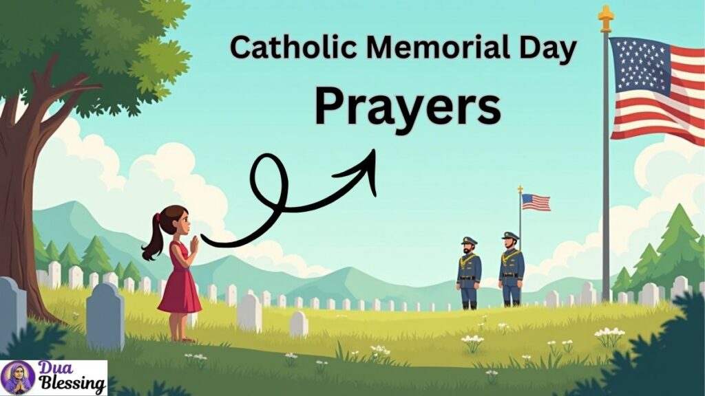 Catholic Memorial Day Prayers Image.
