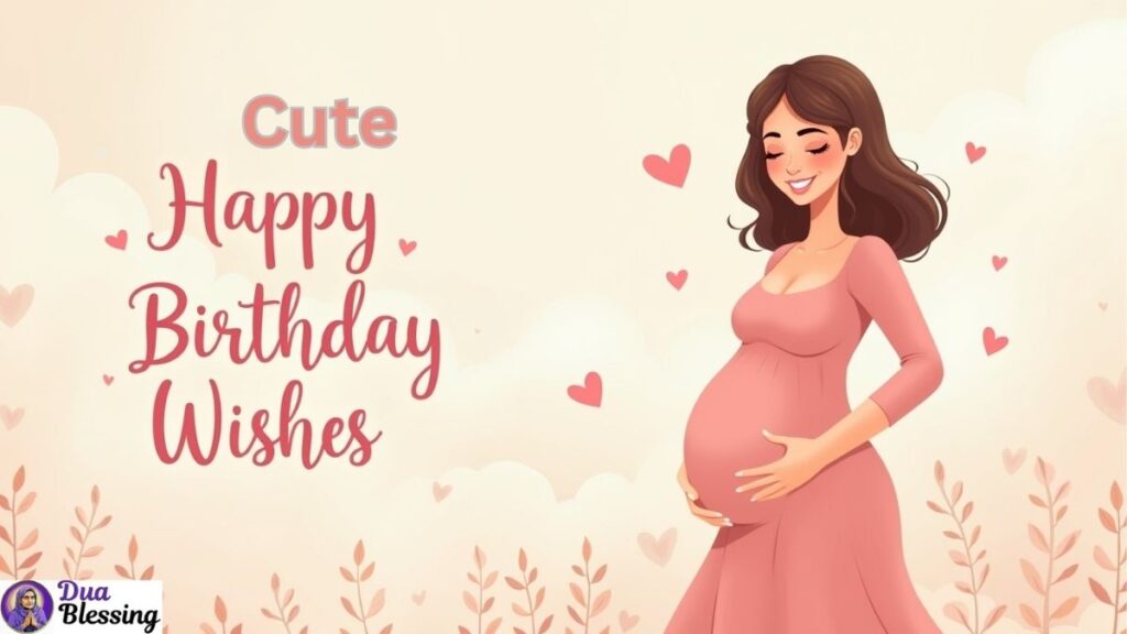 Cute birthday wishes mom to be.