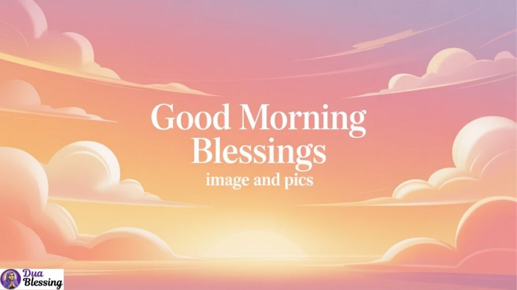 Good morning blessings Image artwork.