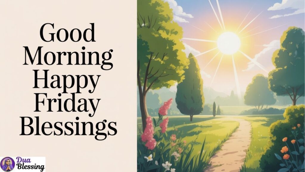 Good morning happy Friday blessings.