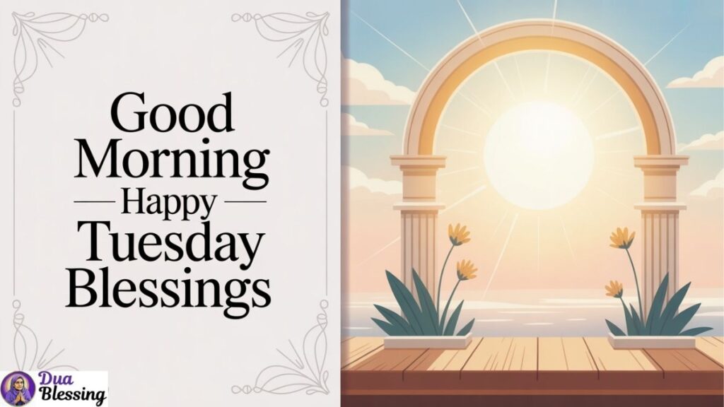 Good Morning Happy Tuesday Blessings.