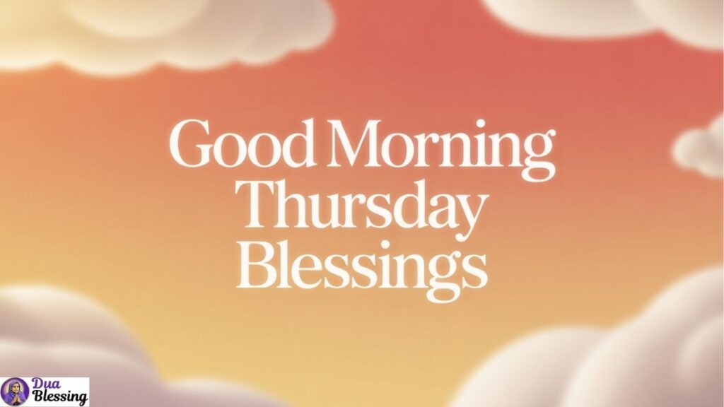 Good morning Thursday greeting.