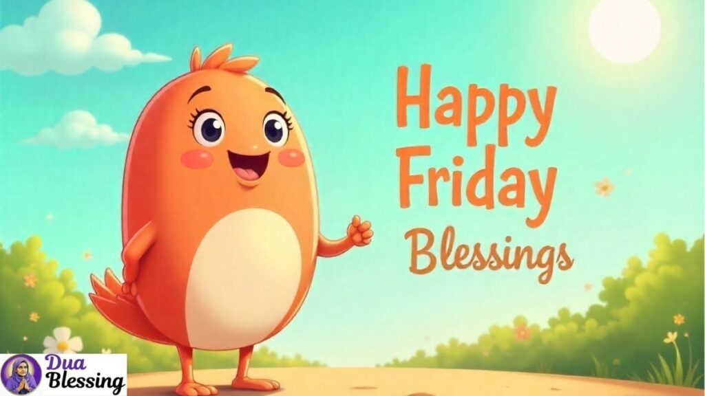 Happy Friday Blessings Image.
