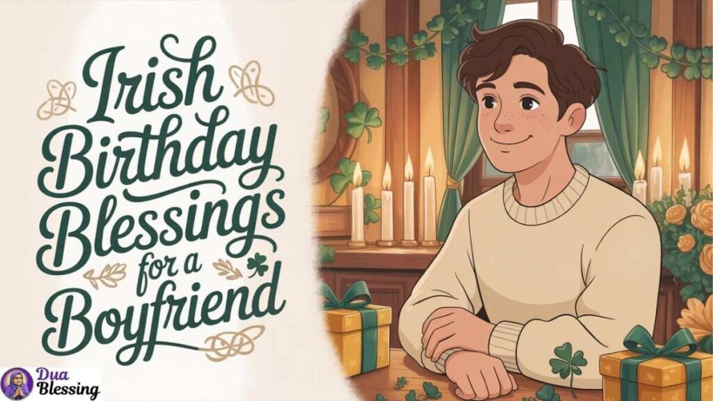 Irish birthday blessings for boyfriend.