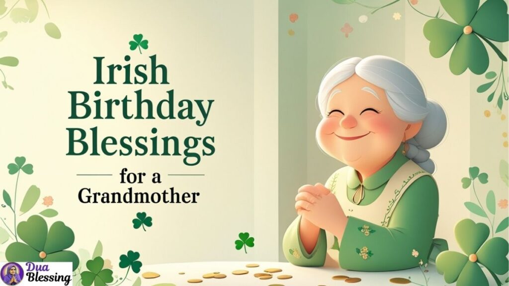 Irish birthday blessings grandmother.