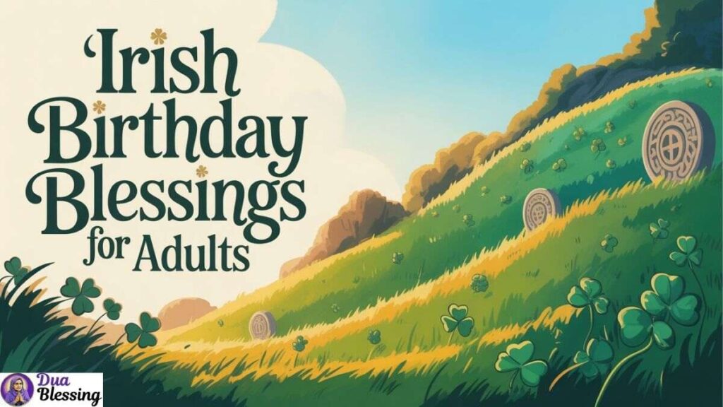 Irish birthday blessings for adults.