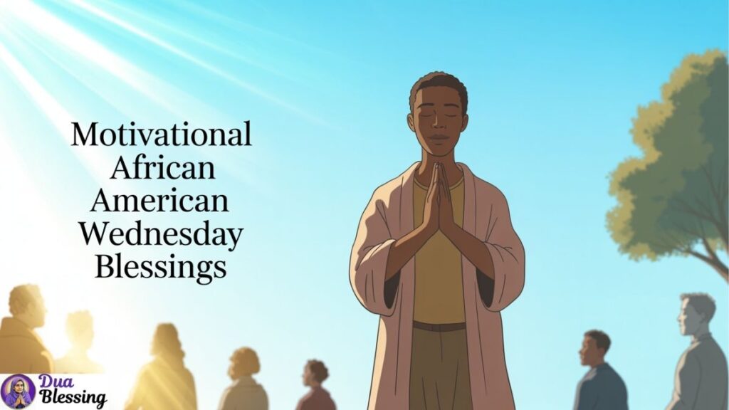 Motivational African American blessings.