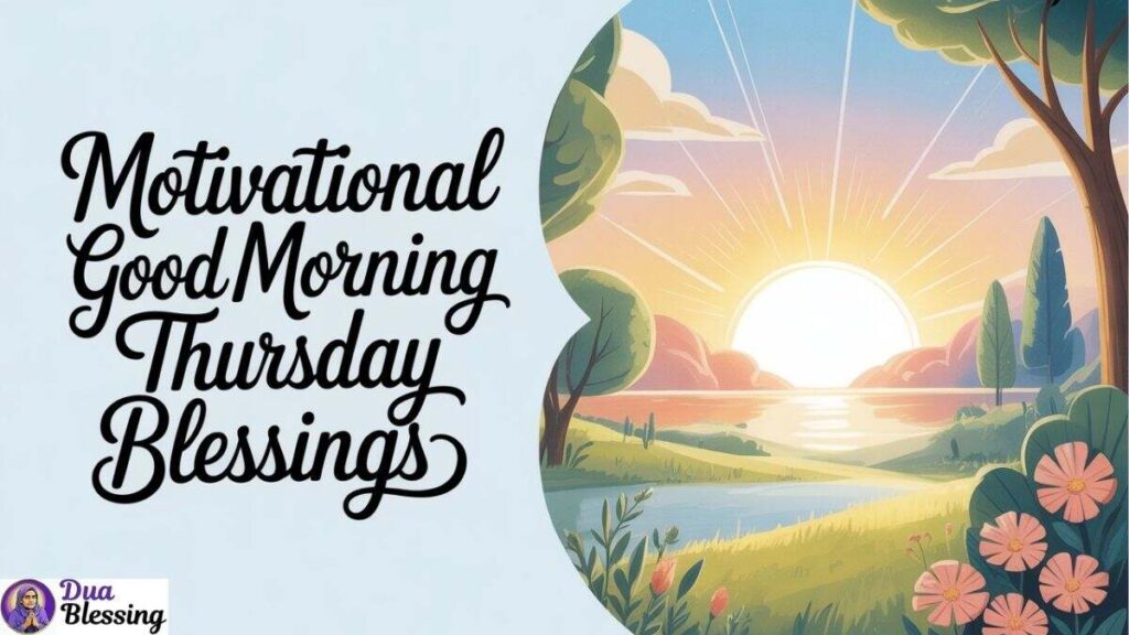 Motivational good morning Thursday.