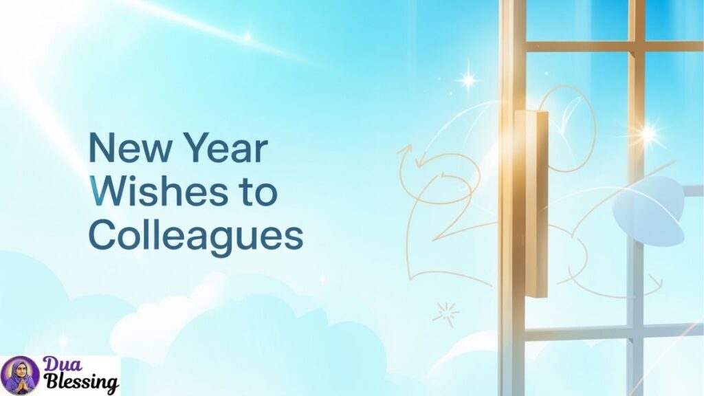 New Year wishes to colleagues image.