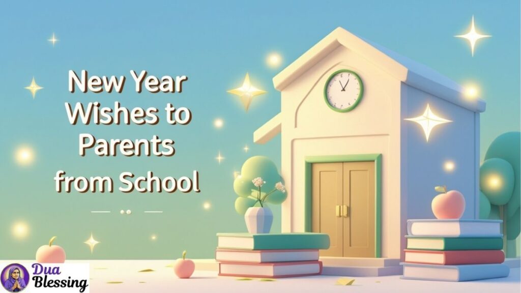 New Year Wishes to Parents School.