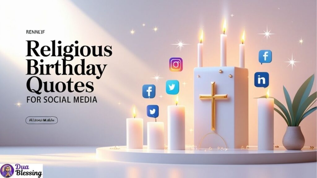 Religious birthday quotes for social media.