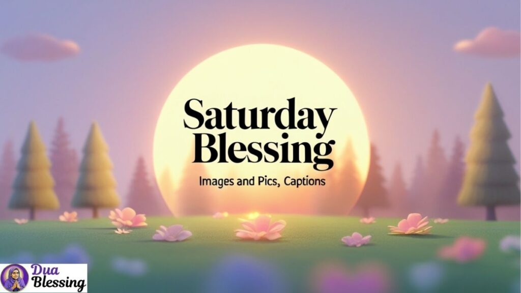 Saturday blessing Image 
