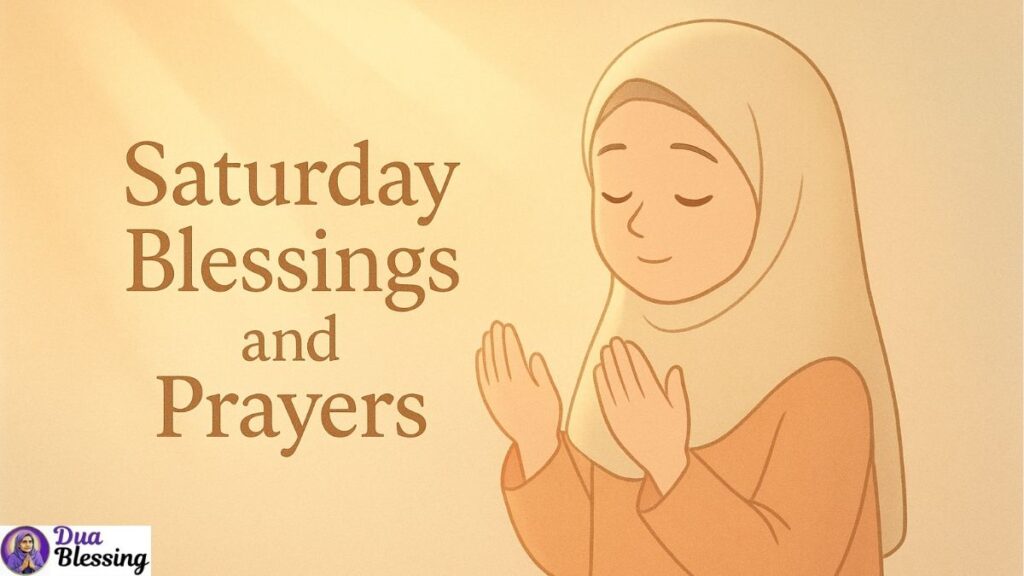 Saturday blessings prayer art.
