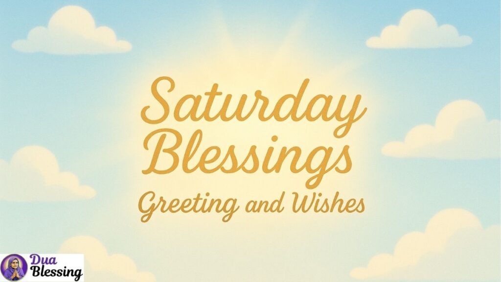Saturday blessings sky art.