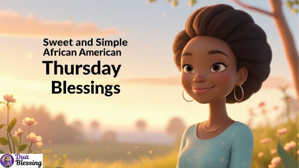 Short and Simple African American Thursday Blessings.