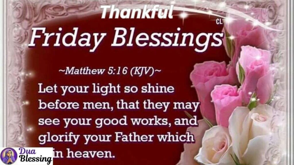 Thankful Thursday Blessings Image.