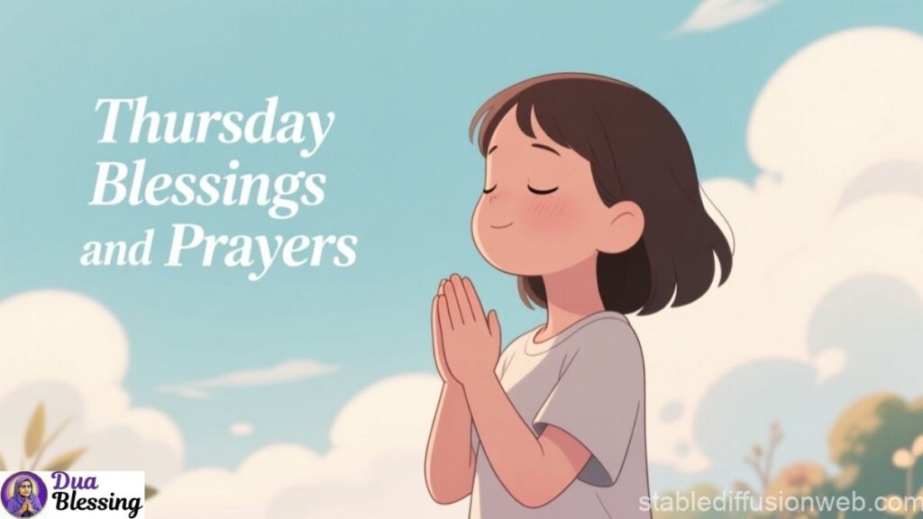 Thursday blessings and prayer girl.
