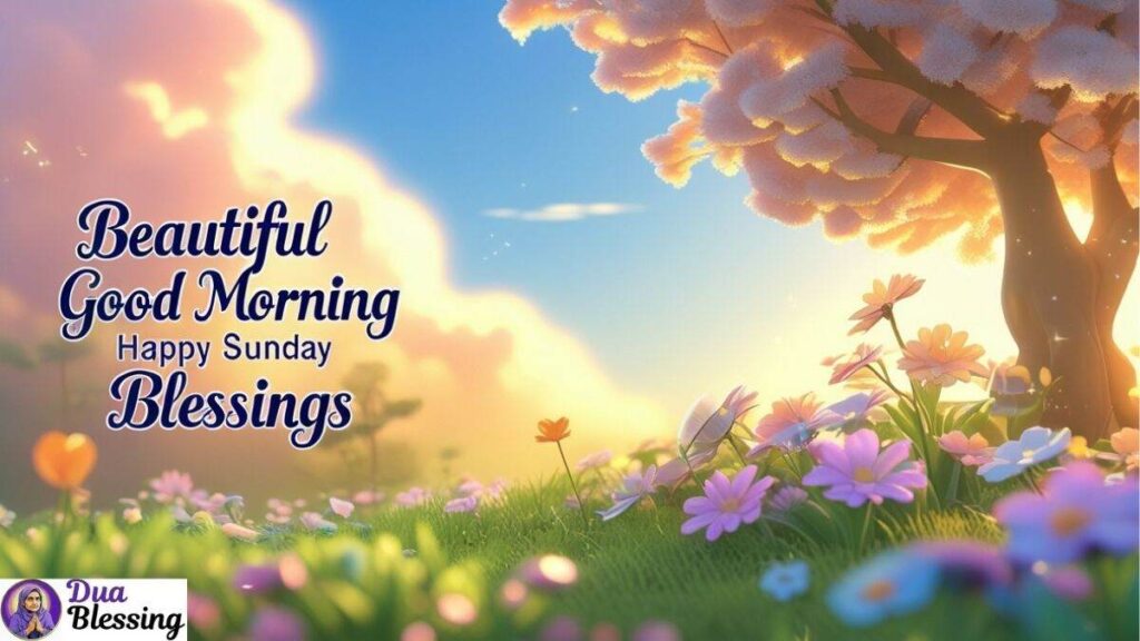 Beautiful Sunday morning blessings.
