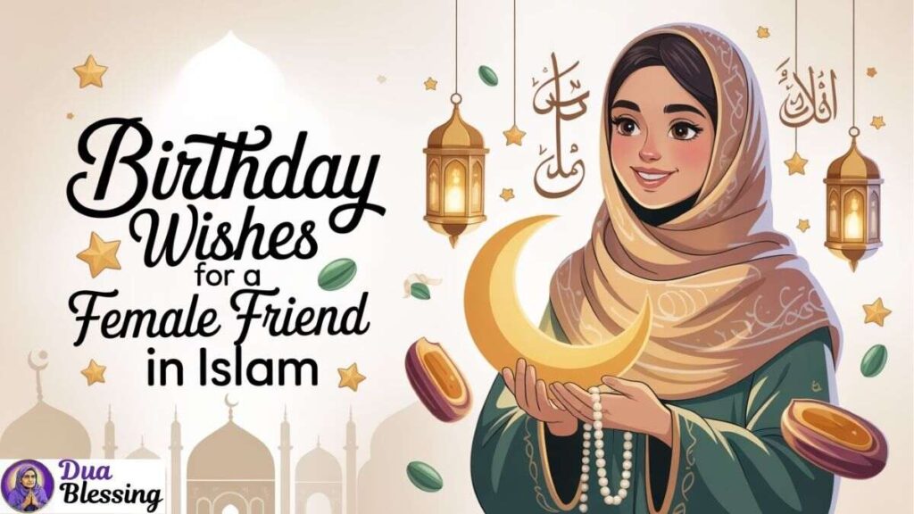 Islamic birthday wishes for friend.