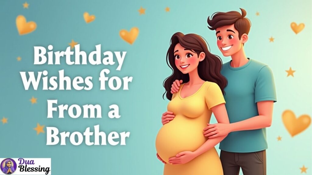 Birthday wishes from brother to mom.
