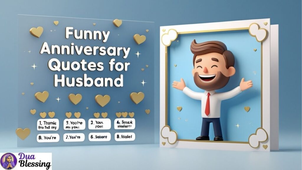 Funny anniversary quotes for husband.
