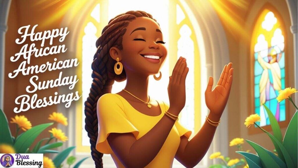 Happy African American Sunday Blessings.