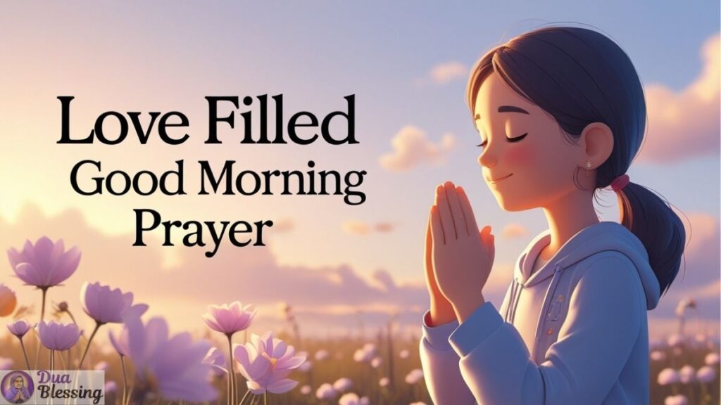 Love filled good morning prayer.