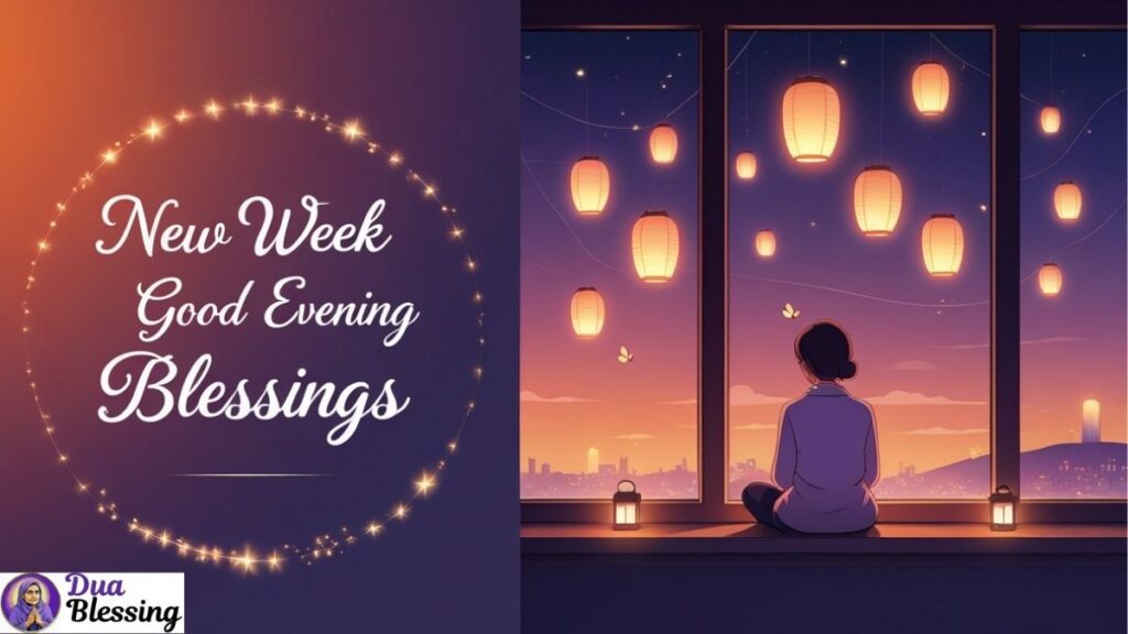 New week good evening blessings.
