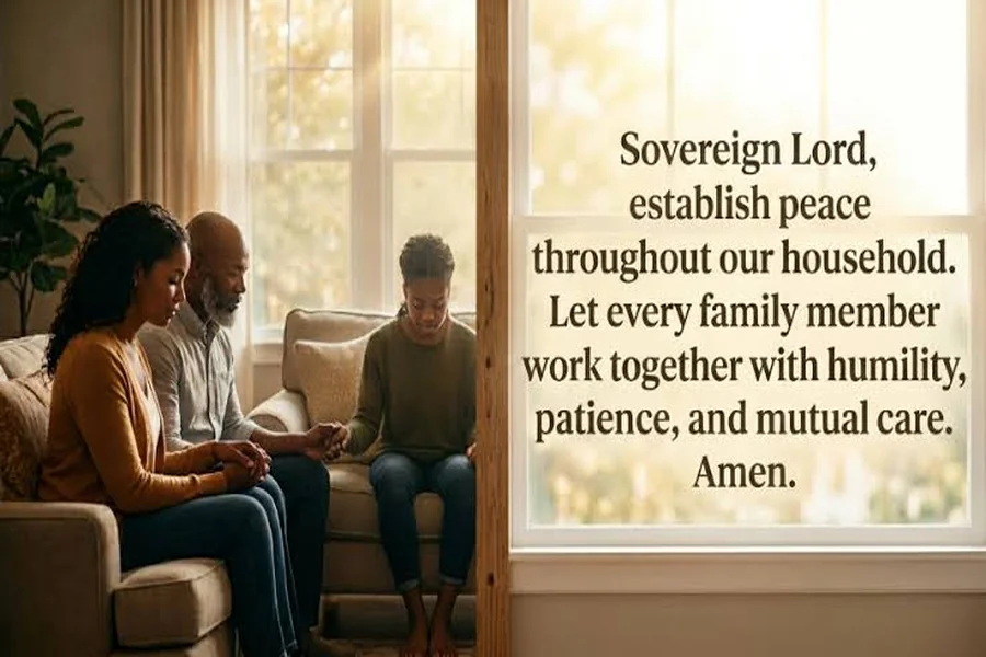 Prayer For Family Unity