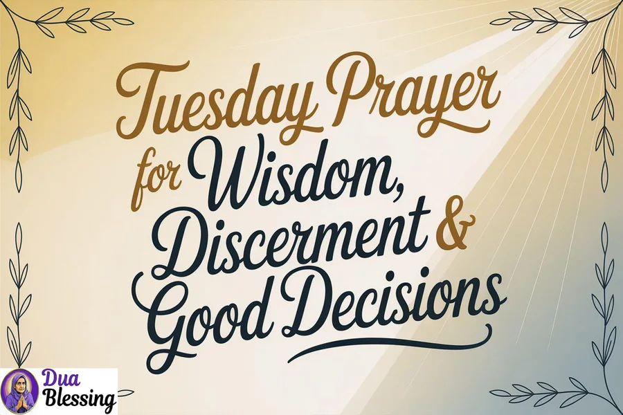 Prayer Tuesday Blessings