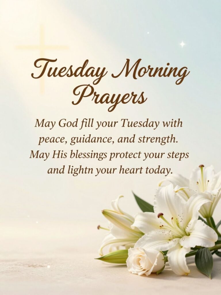 Tuesday Prayer Blessings Powerful