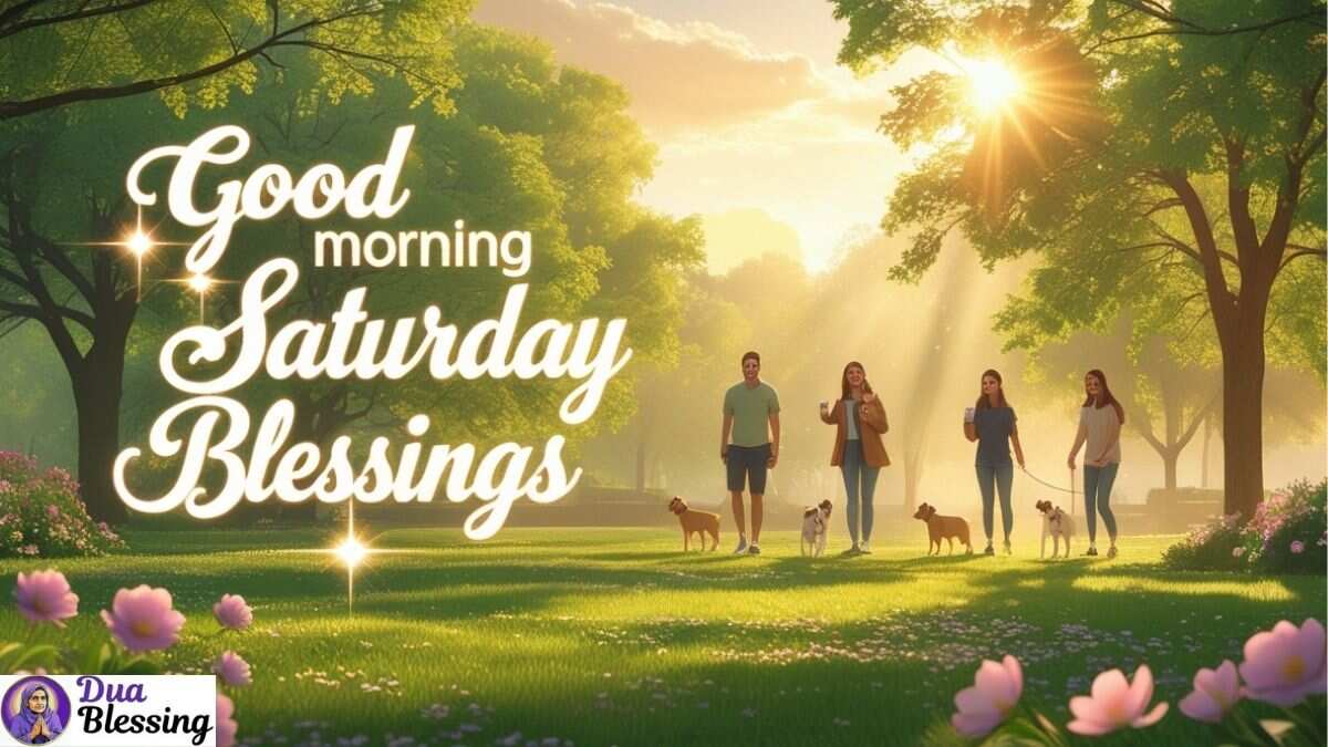Good morning Saturday blessings.