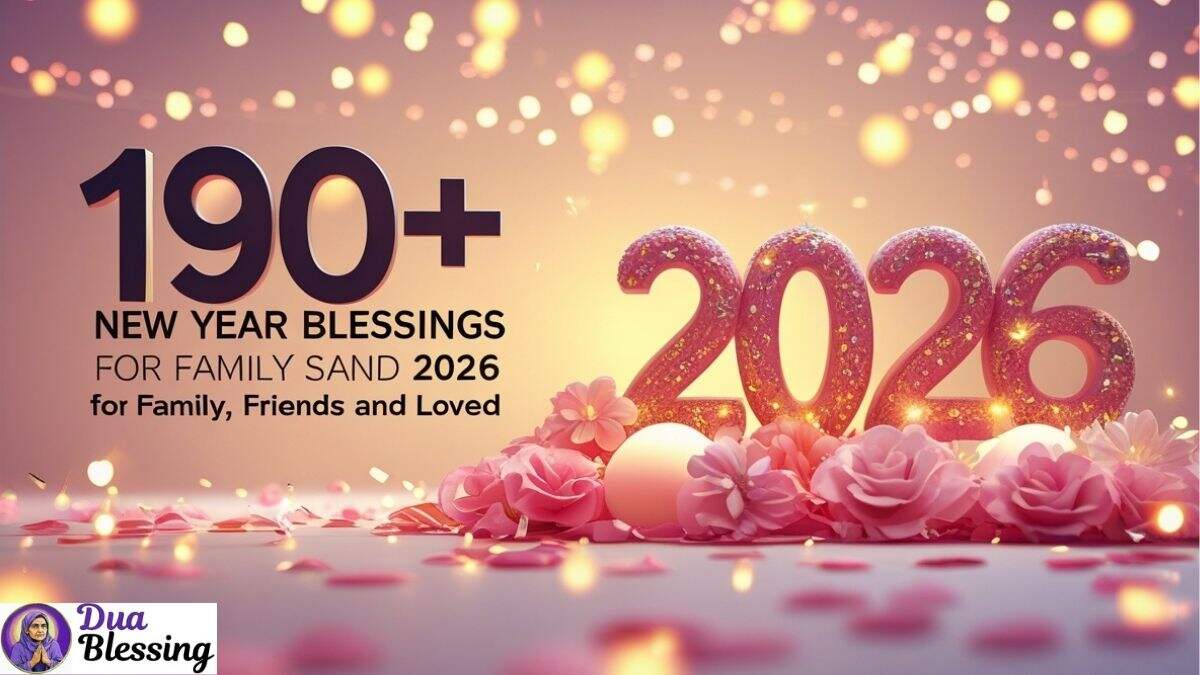 New Year blessings.