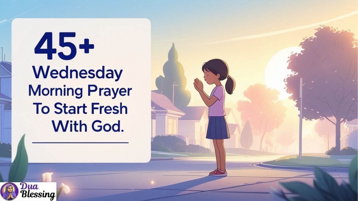 Wednesday morning prayer.