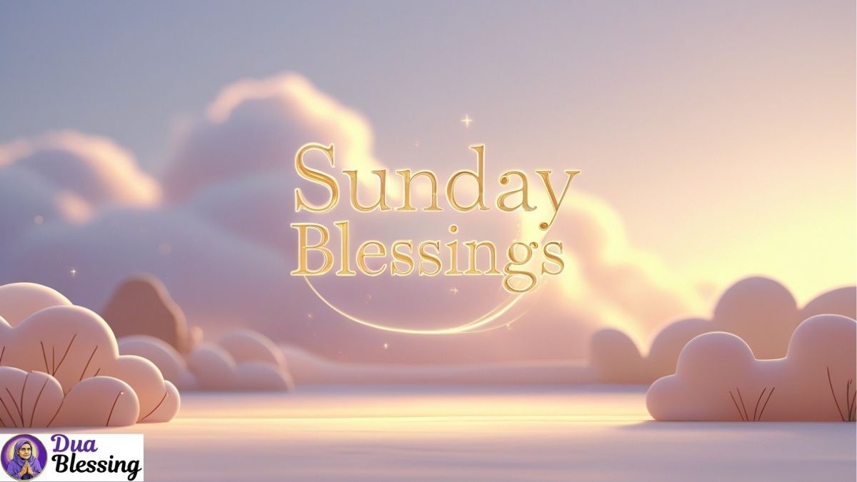 Sunday Blessings Image