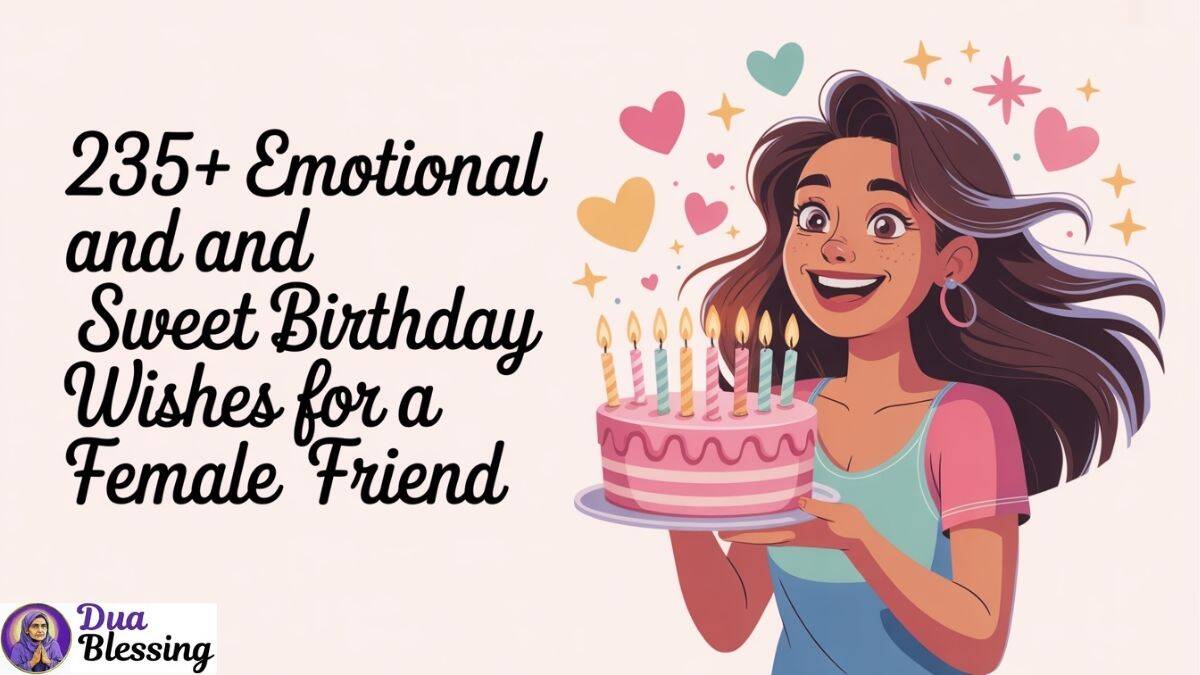 Birthday Wishes for a Female Friend.