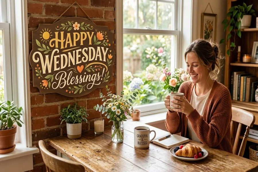 African American Wednesday Blessings GIF